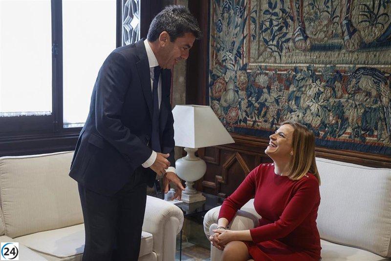 Mazón presiona para la celebración de una crucial cumbre entre Sánchez, la Conferencia de Presidentes y el Consejo de Política Fiscal y Financiera