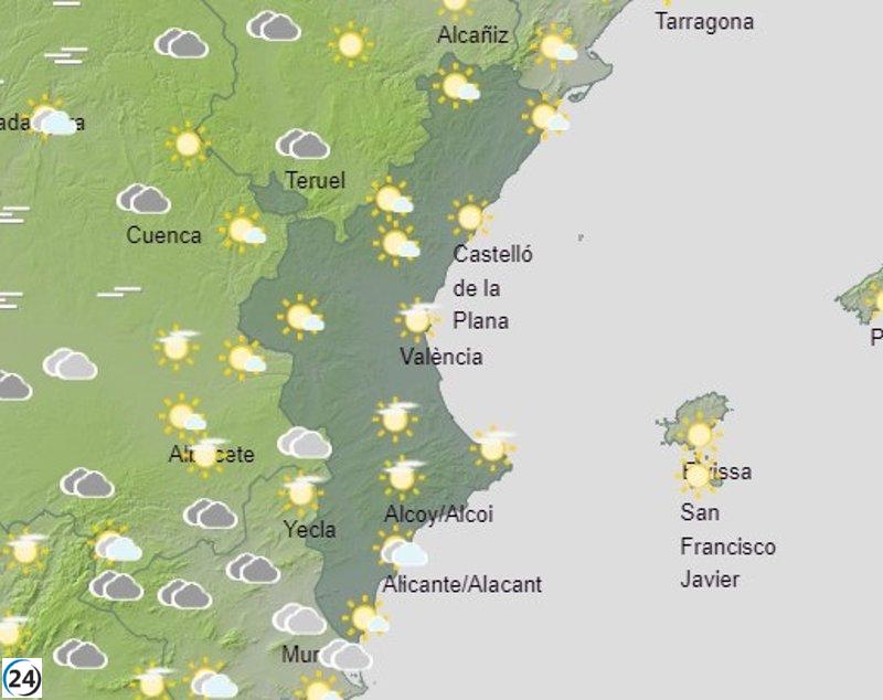 Bajas temperaturas y heladas en el norte junto con cambios en las mínimas y máximas