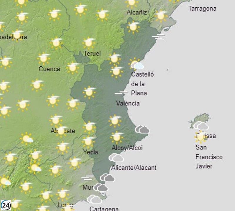 Elx sorprendida por temperaturas atípicas de 22º en pleno invierno