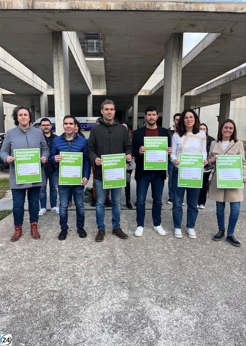 Compromís aplaude la reversión sanitaria en Dénia pero exige que la empresa asuma el costo de las infraestructuras.