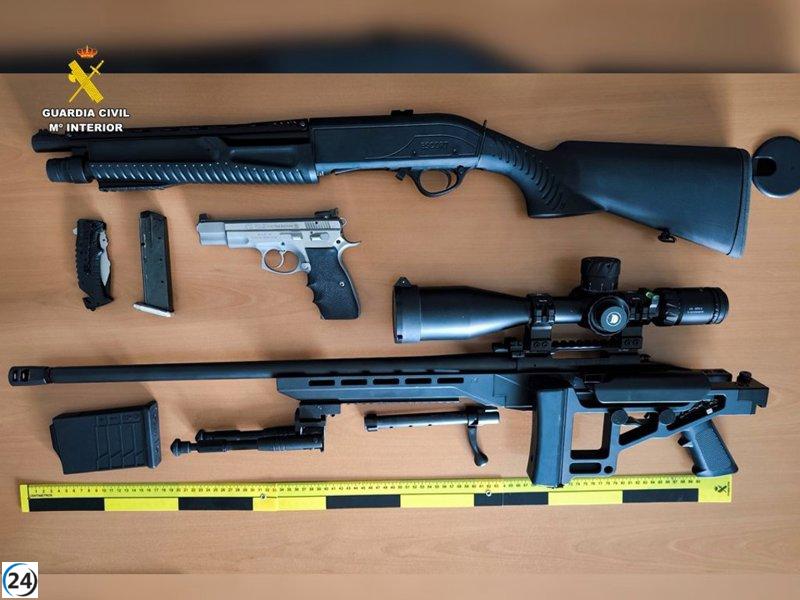 Arrestado en La Nucia por agresión armada.