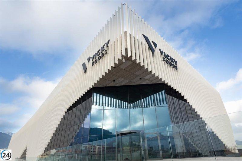 Un incendio en planta de Vicky Foods en Gandia fuerza evacuación de trabajadores