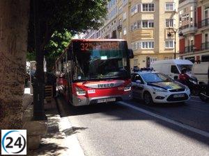 Intensificación de controles sobre vehículos en carril bus en València por Policía Local y EMT.