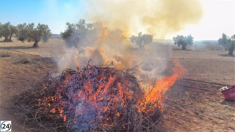 La Unió pide un plan de quemas agrícolas acorde a las necesidades del campo y a los peligros del clima