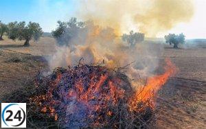 Se permitirán quemas en parcelas a más de 500 metros de bosques, de forma excepcional.