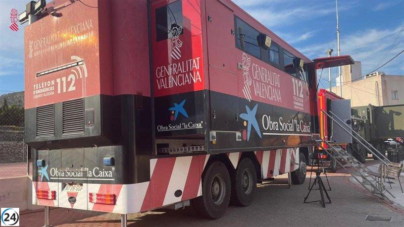 La UME se retira de Tàrbena: el incendio muestra una 