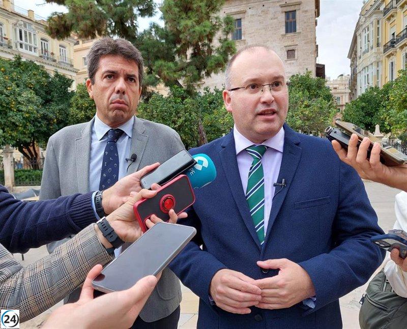 Tellado del PP exige un sistema de financiación autonómica justo y acusa de discriminación a la Comunitat.