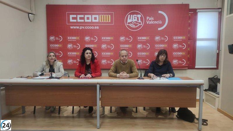 UGT y CCOO convocan a defender la democracia y exigir la reducción de la jornada laboral y el pleno empleo este 1 de mayo.