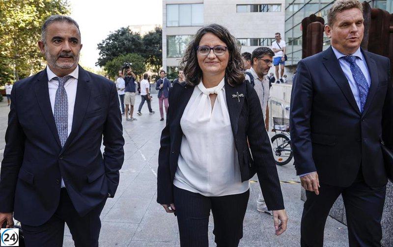 Fiscalía respalda el sobreseimiento de la causa contra Oltra al no encontrar evidencia de delito.