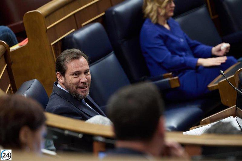 Óscar Puente asegura que el Gobierno finalizará el Corredor Mediterráneo en 2030.