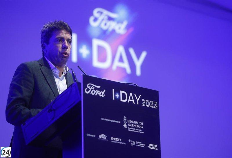 Esperanzas de Mazón para que Ford negocie y reduzca el impacto del ERE.