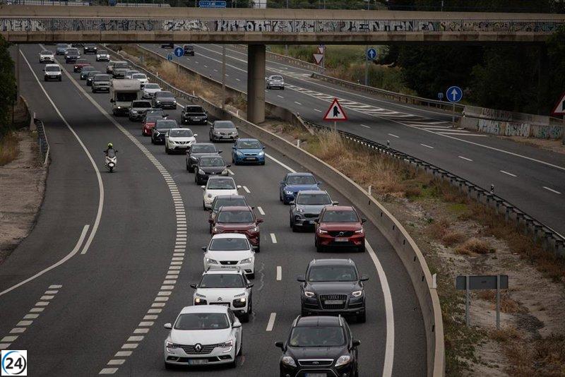 La DGT estima 12,3 millones de viajes largos en carreteras valencianas este verano.