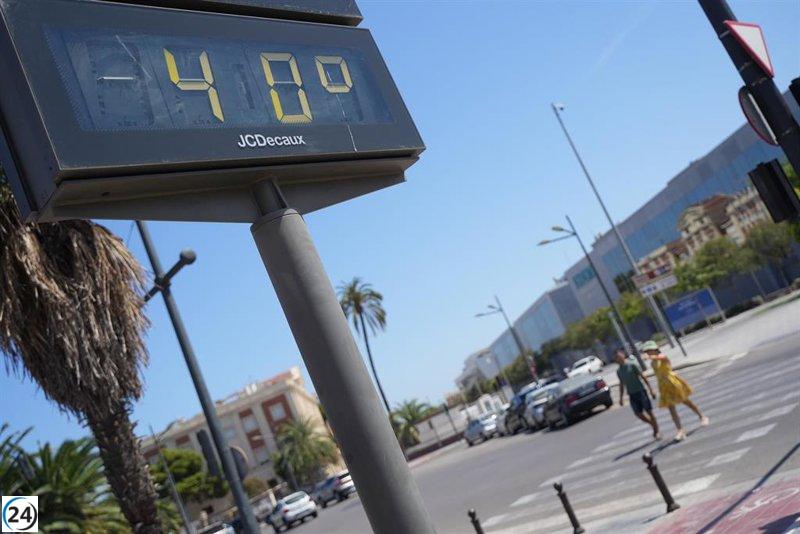 Alerta: Valencia se enfrenta a una ola de calor con temperaturas de hasta 40ºC este viernes.