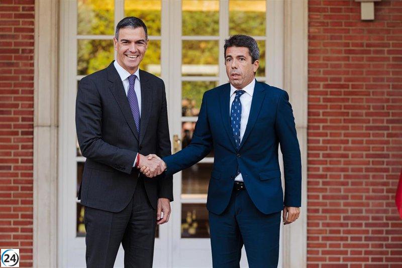 Mazón se une a López Miras en su exigencia de un fondo de nivelación para las CCAA infrafinanciadas.