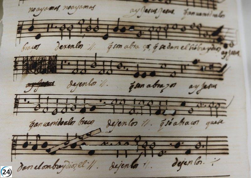 El IVCR+i restaura 51 partituras de villancicos de Juan Bautista Comes