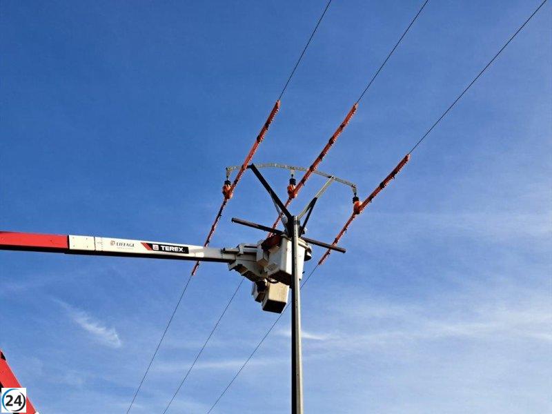 Medio Ambiente apoya la instalación de cruces para proteger aves en Moncada y Bétera.