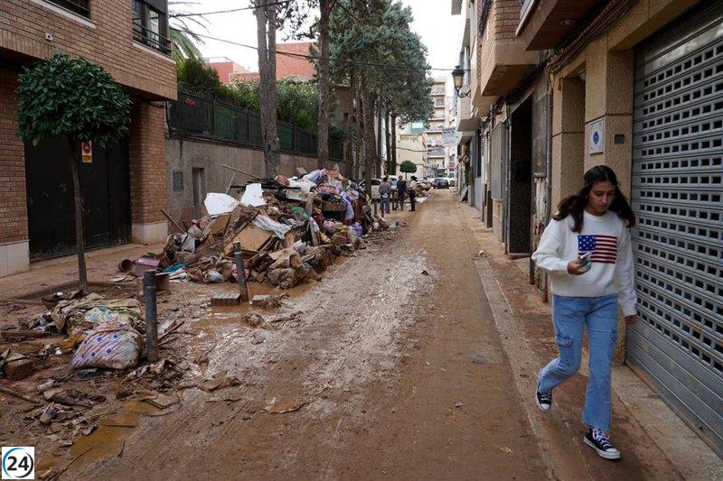 La Generalitat exime a los damnificados por inundaciones del pago de agua y residuos.