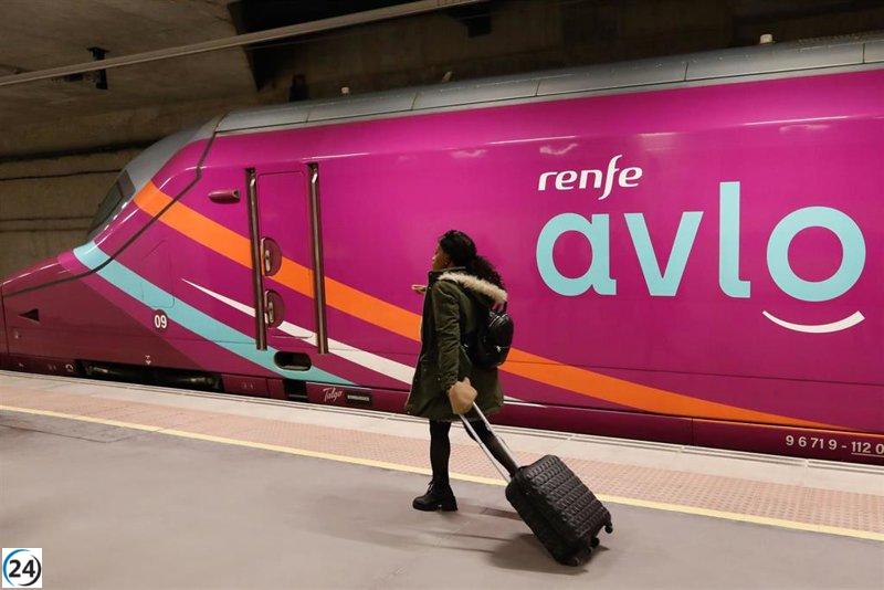 Crecen un 53% los pasajeros de Avlo en la Comunidad Valenciana en su semestre inaugural.