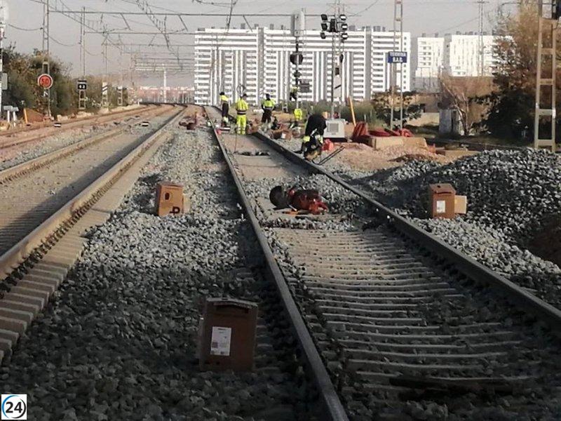 El 12 de diciembre se reanuda el servicio de tren entre València y Aldaia.