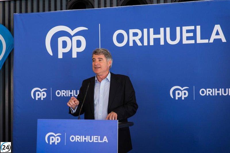 El alcalde de Orihuela, Alicante, enfrentará un juicio por fraude fiscal de 2005.