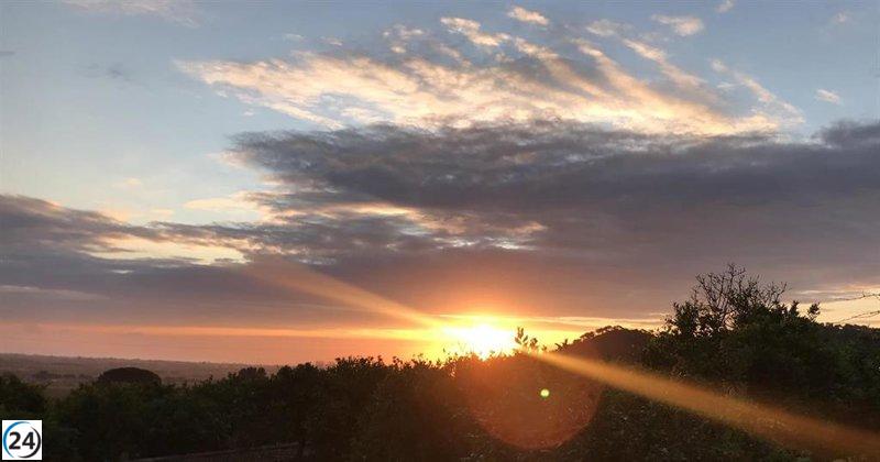 Comunitat bajo alerta amarilla por heladas generalizadas en el interior y suaves en la costa.