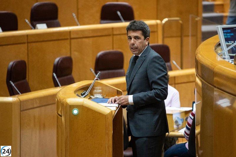 El PP podría llamar a Mazón ante la comisión del Senado sobre la dana, pero subraya su crítica al Gobierno.