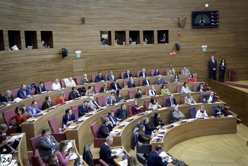 Les Corts aprueban siete decretos del Consell enfocados en la recuperación tras la dana.