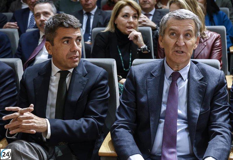 Mazón califica el Plan Valencia de Feijóo como 