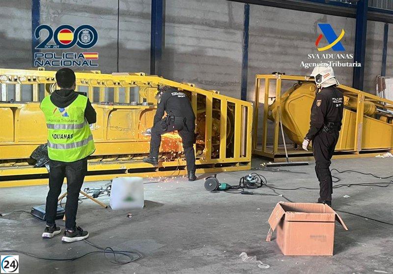 Desmantelan red de tráfico de cocaína en el Puerto de Valencia.