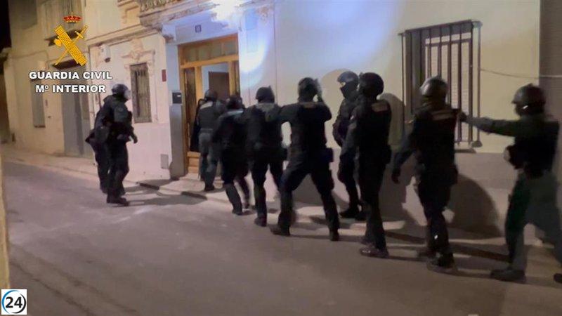 Cuatro miembros de un clan familiar arrestados por narcotráfico en Casinos.