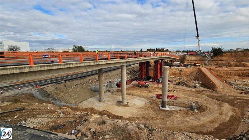 La UPV y CalSens utilizan tecnología fotónica para supervisar la reconstrucción del puente de la CV-36 en Torrent tras la reciente dana.
