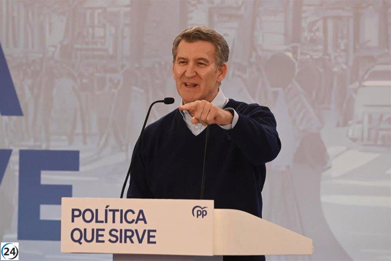 PSPV califica la propuesta de Feijóo sobre financiación autonómica como un peligro para la Comunitat.