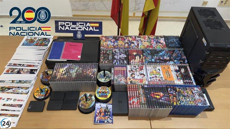 Arrestado por piratería de series y películas de alta definición