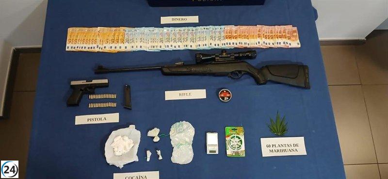 Desarticulan clan familiar de narcotráfico en Almassora con la captura de cuatro integrantes.