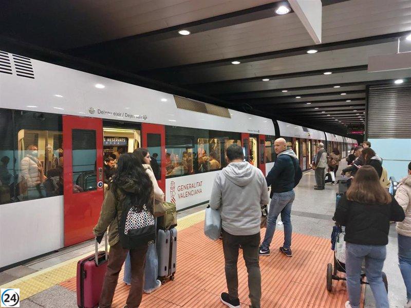 Cancelan la huelga programada en Metrovalencia para este viernes.