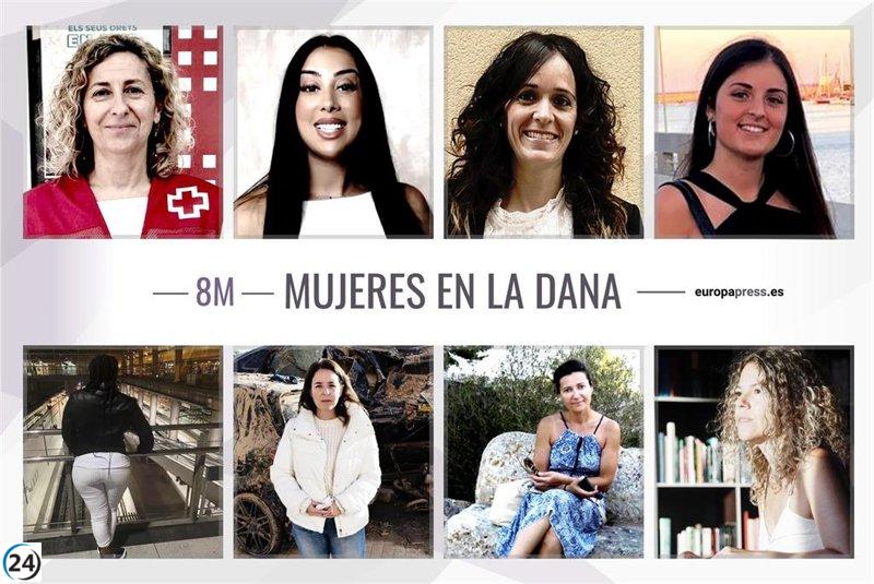 Mujeres impactadas por la dana se unen este 8M: 