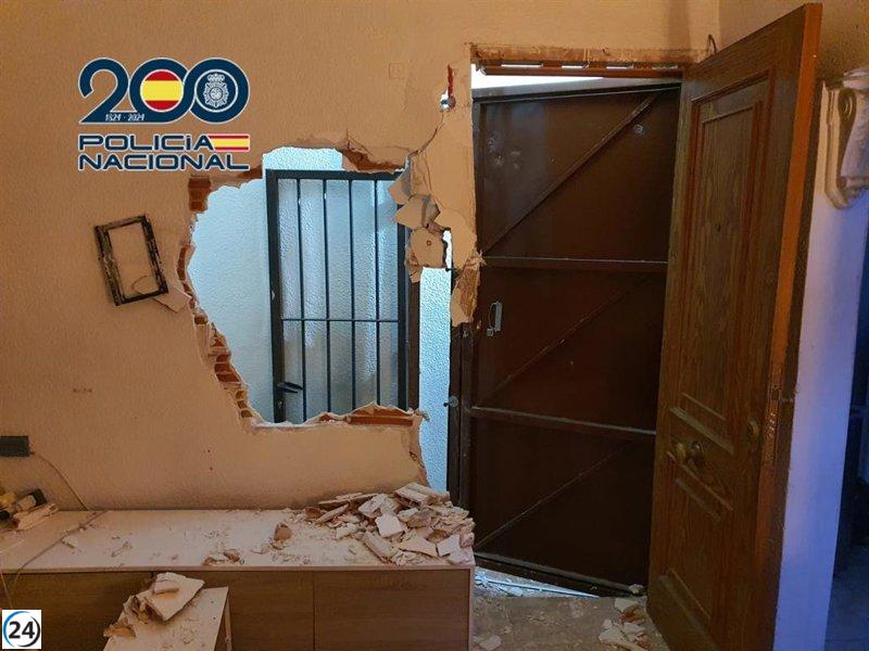 Desarticulada una red de narcotráfico en Elche; cuatro arrestos.