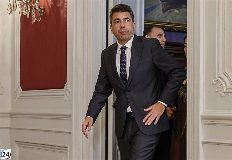 Mazón critica la gestión migratoria del Gobierno y asegura que la Comunitat protegerá sus competencias.