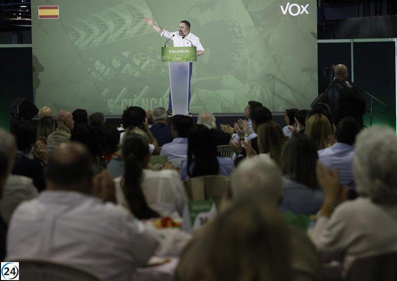 Abascal apunta a Sánchez como el principal responsable de la dana y exige rendición de cuentas a las autonomías.