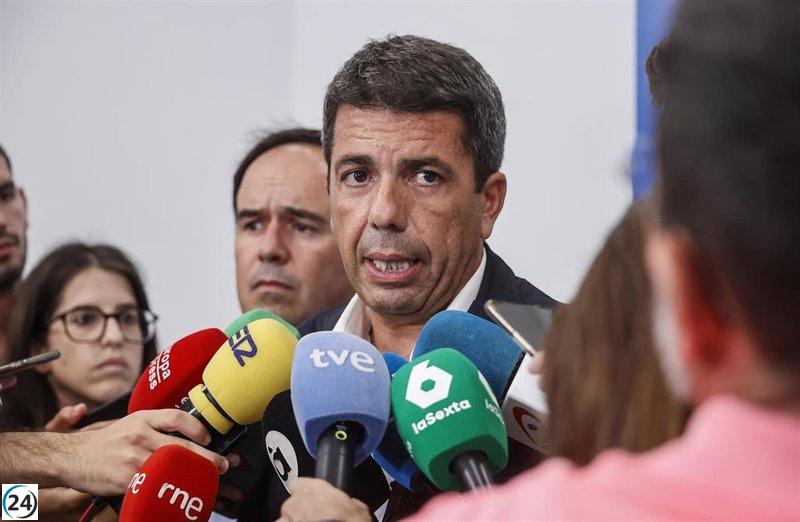 Pradas respalda a Mazón ante la jueza y aclara que el ES-Alert no se demoró por su culpa.