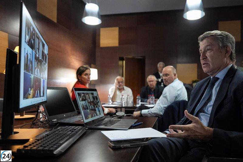 Feijóo se ausenta del congreso del PPE y prioriza alianzas con líderes del PP.