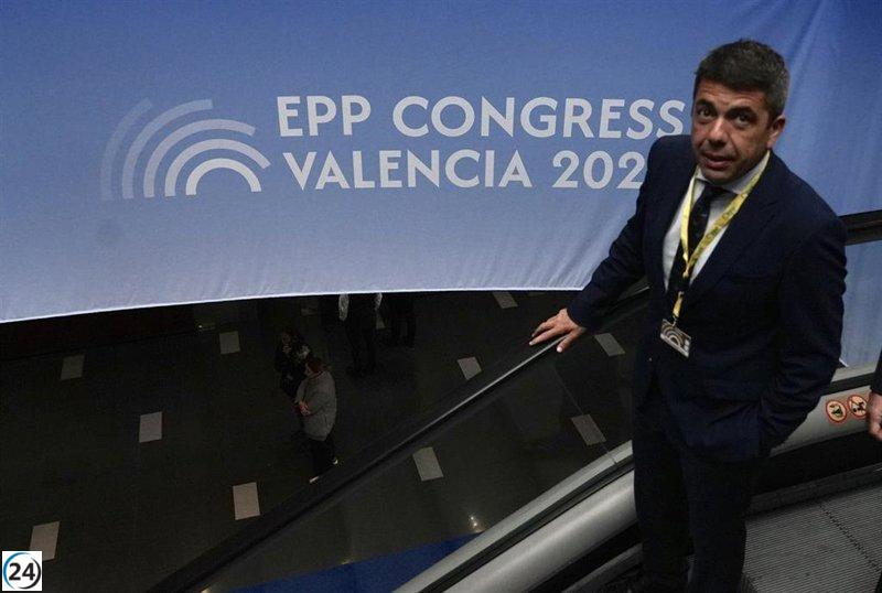 Compromís exige transparencia sobre los gastos de Mazón en su viaje a EE. UU. y del congreso del PP en València.