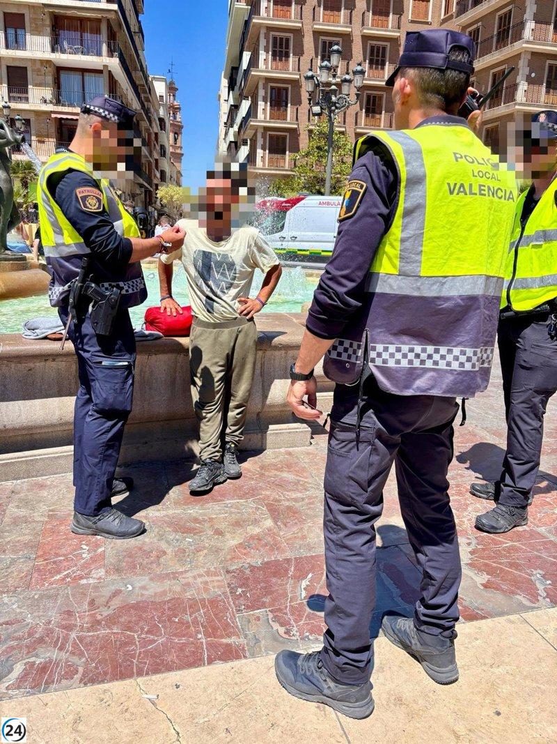 Arrestan a un agresor por apuñalar a una turista italiana en el corazón de València.