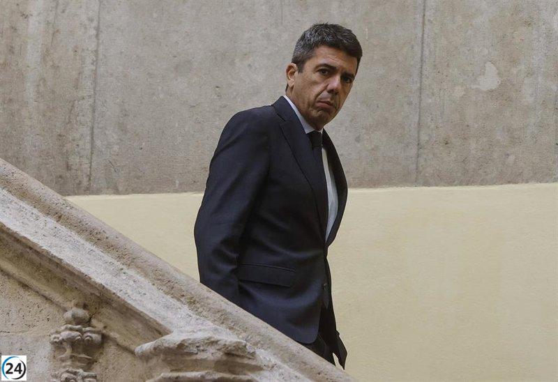 Mazón demanda abordar financiación y energía en la próxima Conferencia de Presidentes.