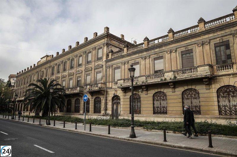 Grande-Marlaska inspecciona en València la construcción del nuevo Complejo Policial de Zapadores.