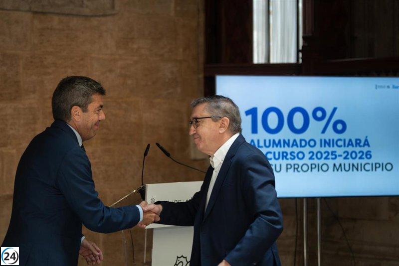 Todos los estudiantes perjudicados por la dana iniciarán el curso 2025-2026 en su localidad.