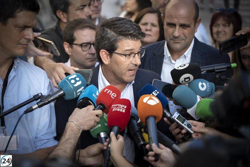 Jorge Rodríguez celebra las