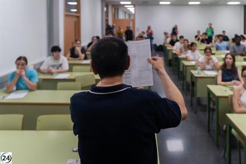 Casi el 96% de los estudiantes valencianos aprueban la Prueba de Acceso a la Universidad 2025.