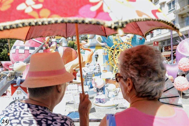 Las Fogueres 2025 romperán récords de calor, alcanzando temperaturas sin precedentes.