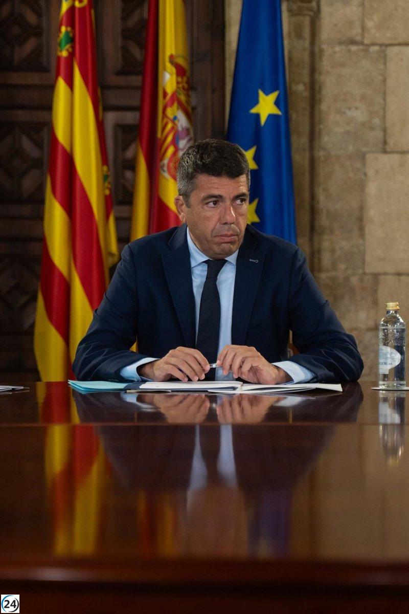 Mazón expresa su indignación por el crimen en Algemesí: “La defensa de las mujeres exige una acción decidida”